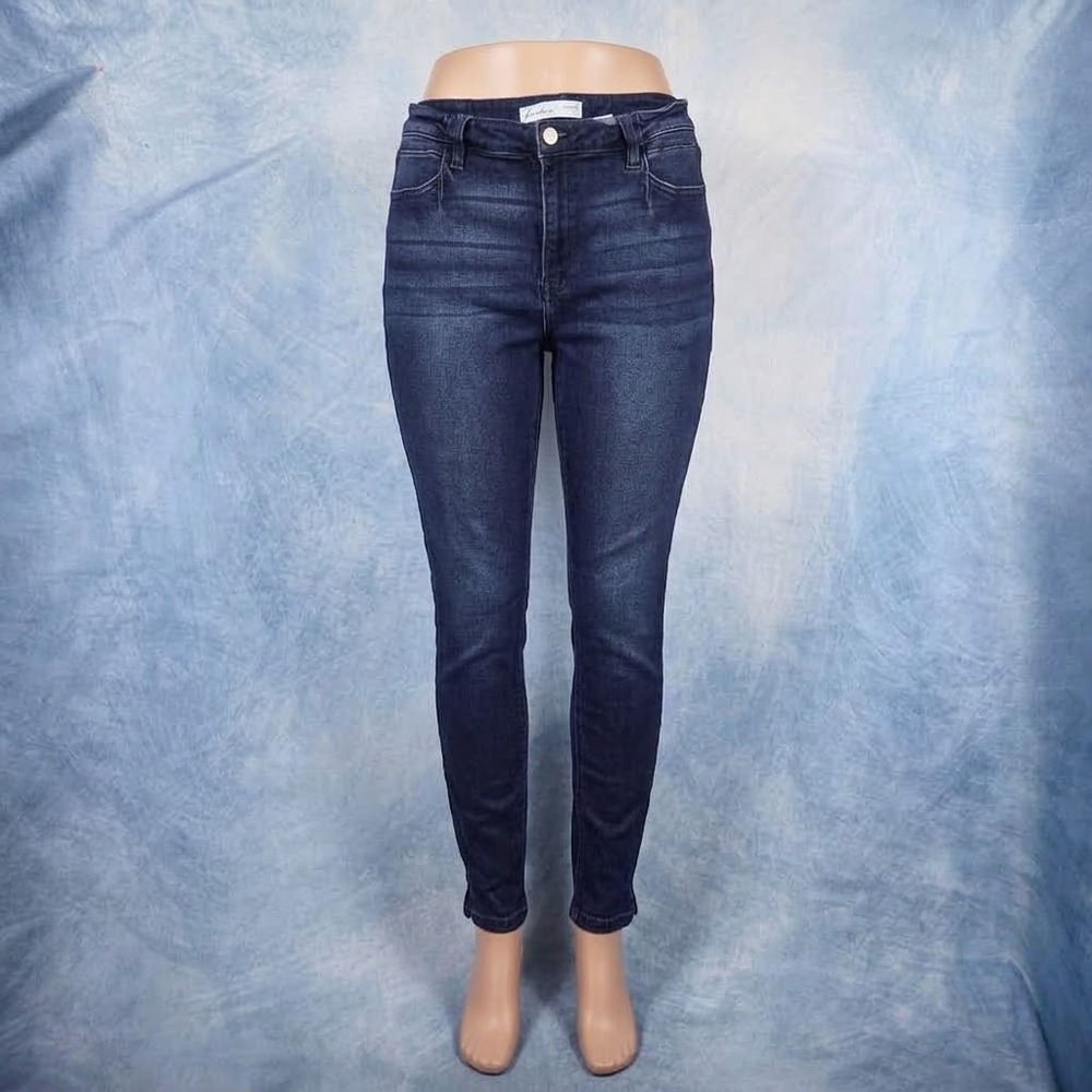KanCan High Rise Skinny Jeans Dark Wash Blue Stretch Denim Size 32 KC42872
